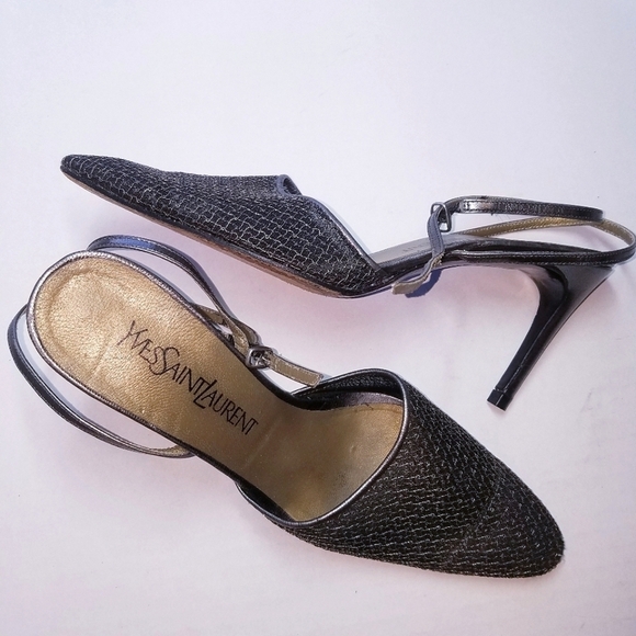 🌸Yves Saint Laurent |‎ Pointed Toe Heels size 7 - Picture 1 of 8
